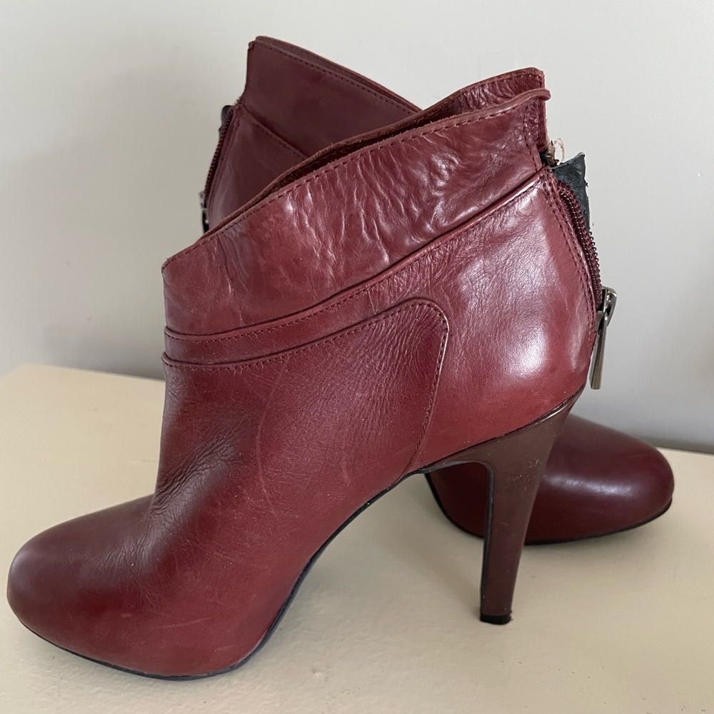 Jessica Simpson Red Ankle Booties